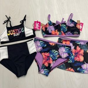 Girls Bathing Suit Bundle Medium (10) swimsuit